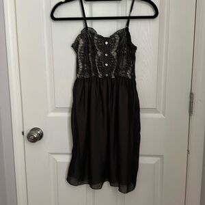 Vintage 90s mini slip dress